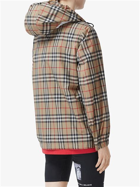 burberry hooded jacket.